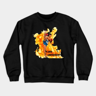 VAN DAMME JCVD - FIRE COLECTION Crewneck Sweatshirt